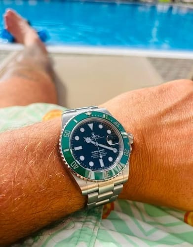 Customer photo review of Submariner Date 126610LN Watch 41mm Black Dial