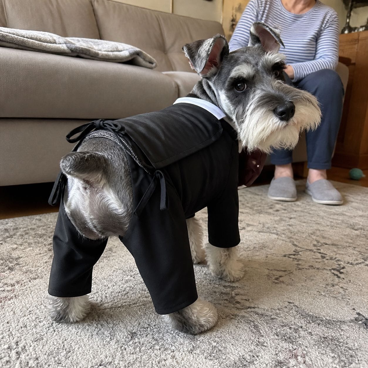 Customer photo review of Blessed Pup Costume