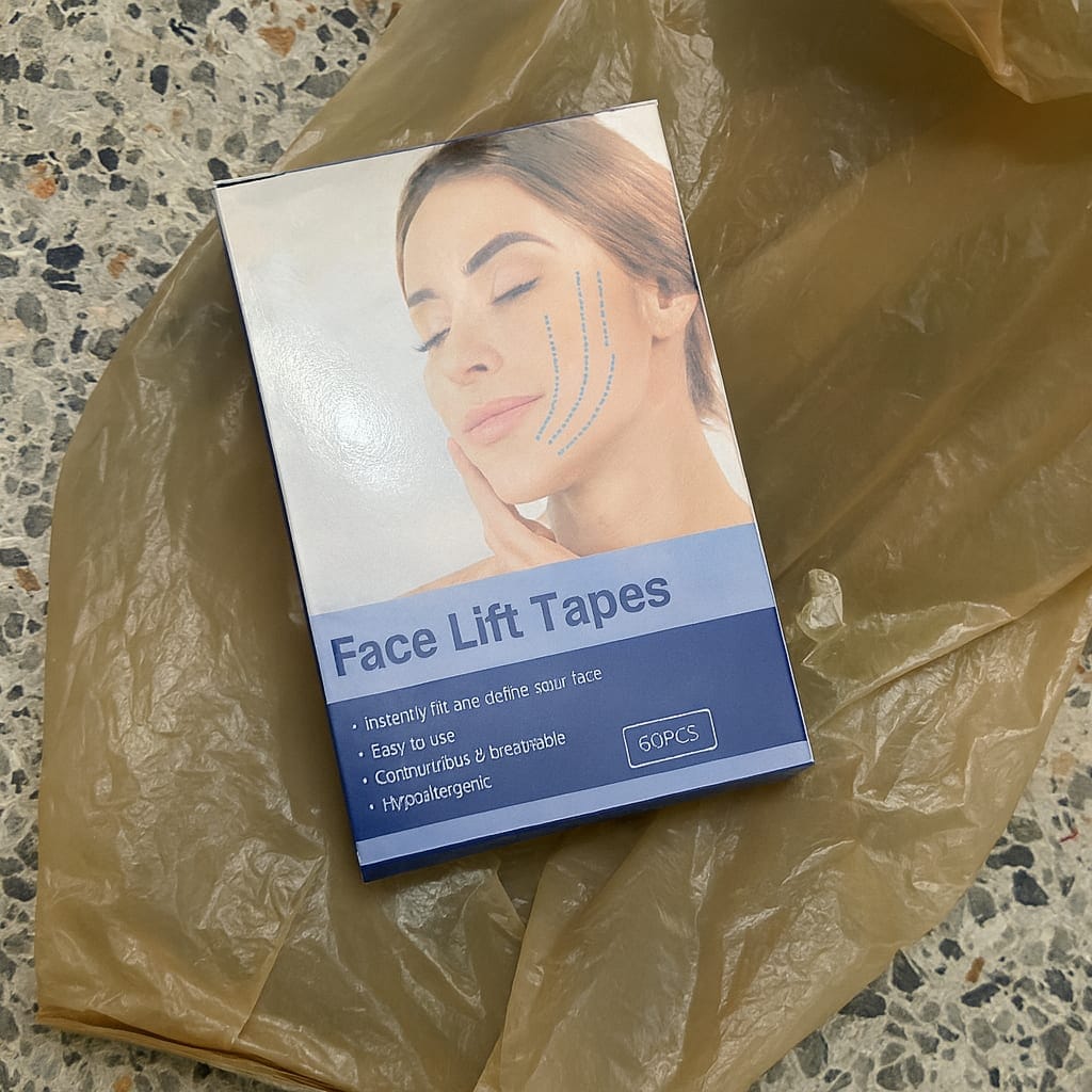 Customer photo review of Visage Lift nevidljive trakice za instant zatezanje lica 1+1 GRATIS