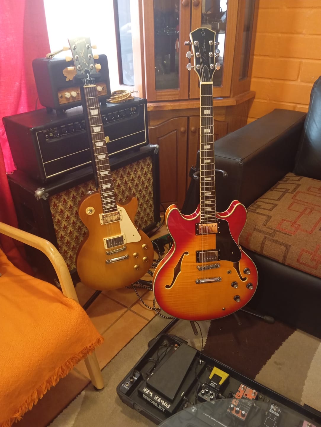 Customer photo review of Sire H7 Cherry Burst - Guitarra Eléctrica