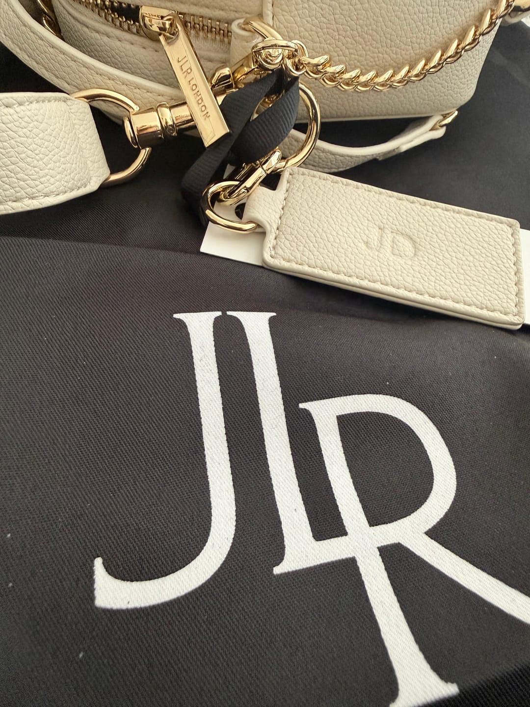 Customer photo review of The Carrie Crossbody - Taupe