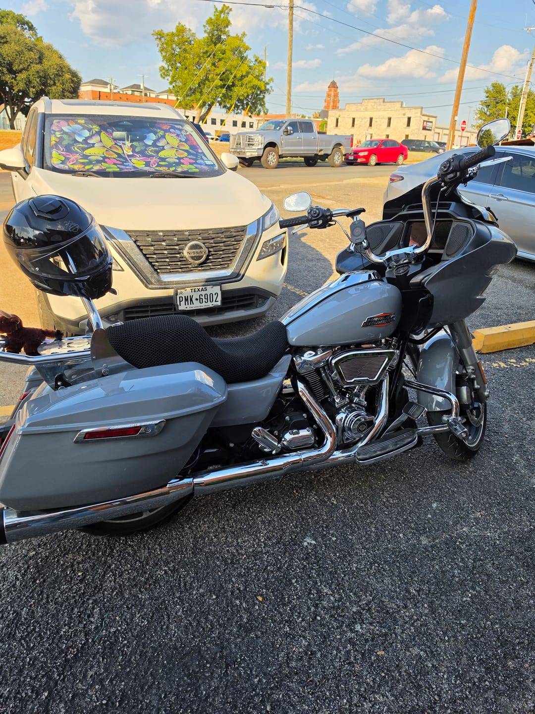 Customer photo review of Wind Rider Seat Cover