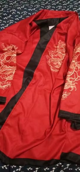 Customer photo review of Kayıp Ejderha Geleneksel Kimono
