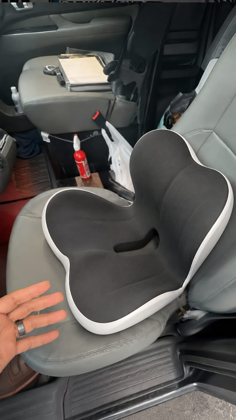 Customer photo review of Cojín Ortopédico