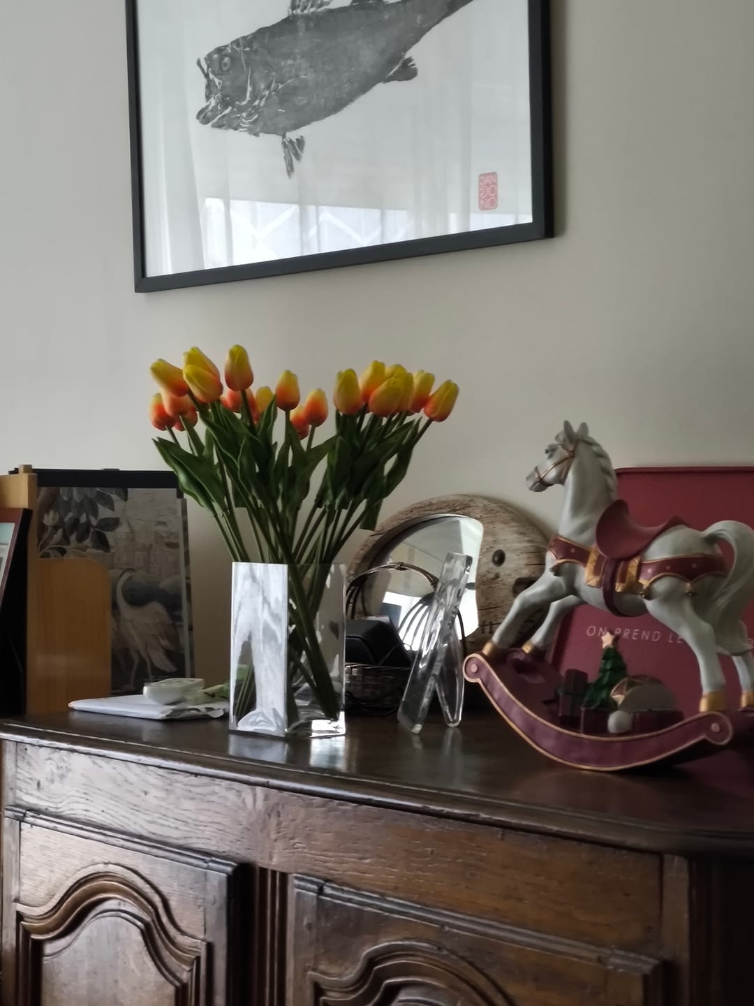 Customer photo review of Tulipes - Pêche (25 Tiges)