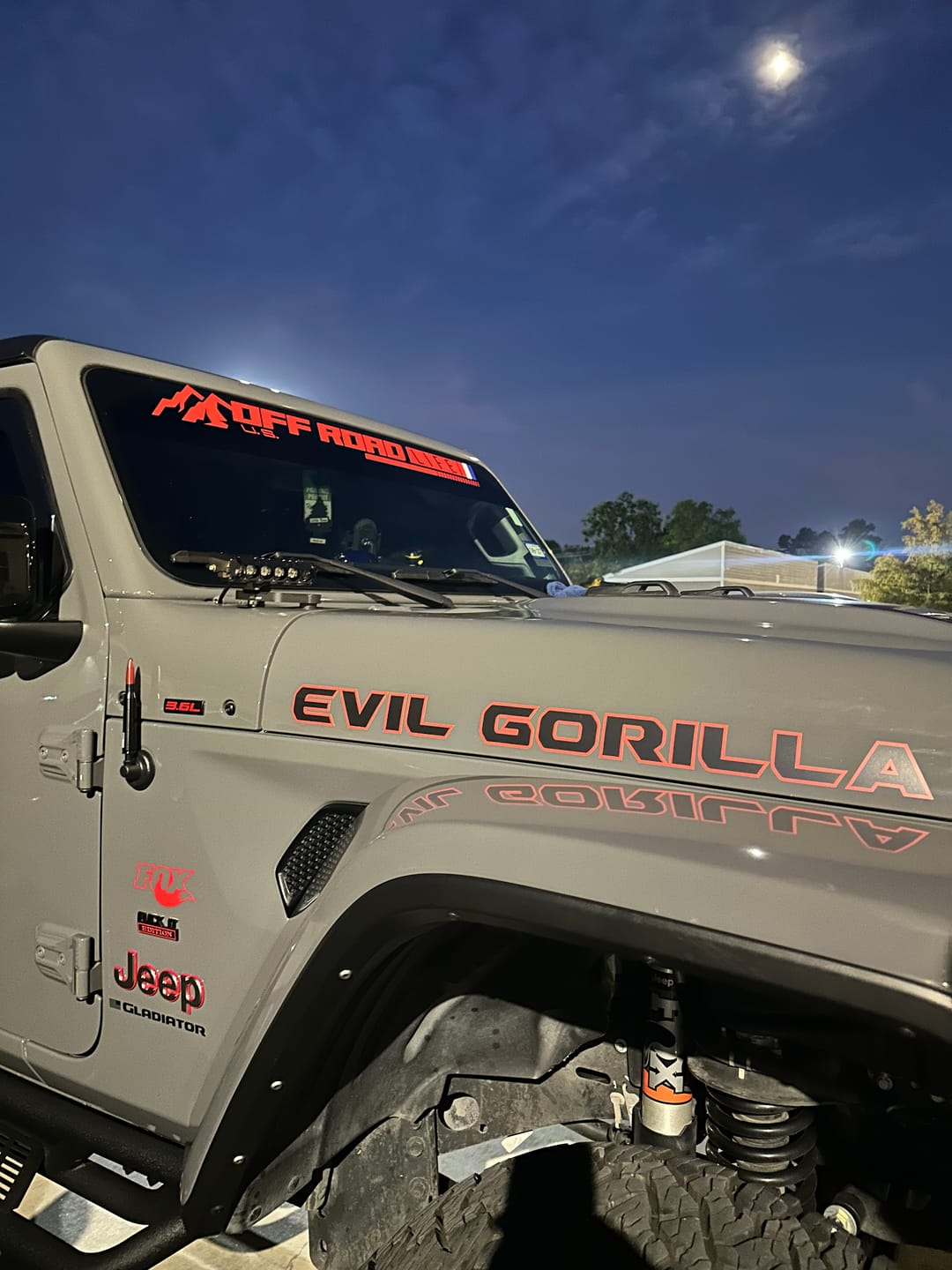 Customer photo review of Hood Lettering | Set of 2