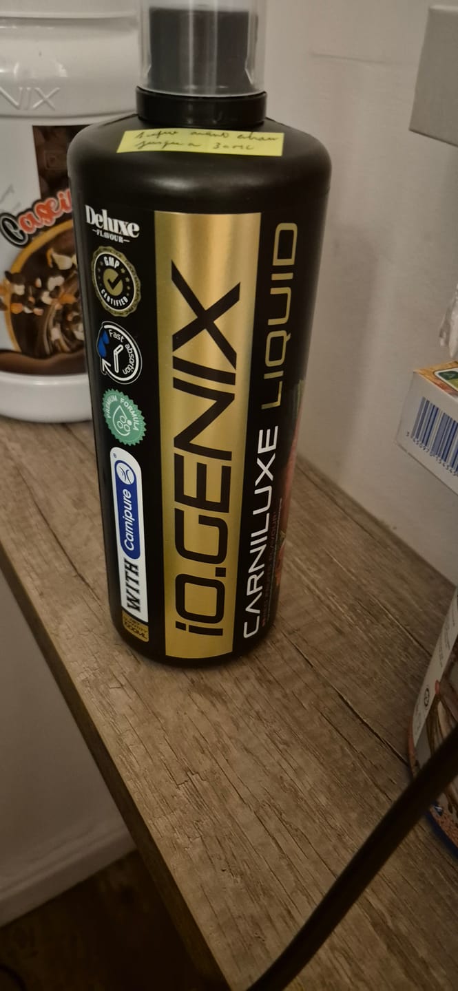Customer photo review of Io.Genix - Carniluxe L-Carnitine Carnipure