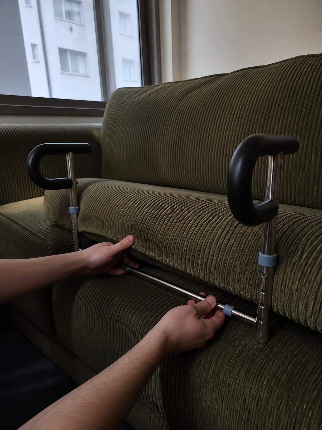 Customer photo review of Sofa Assist Bar