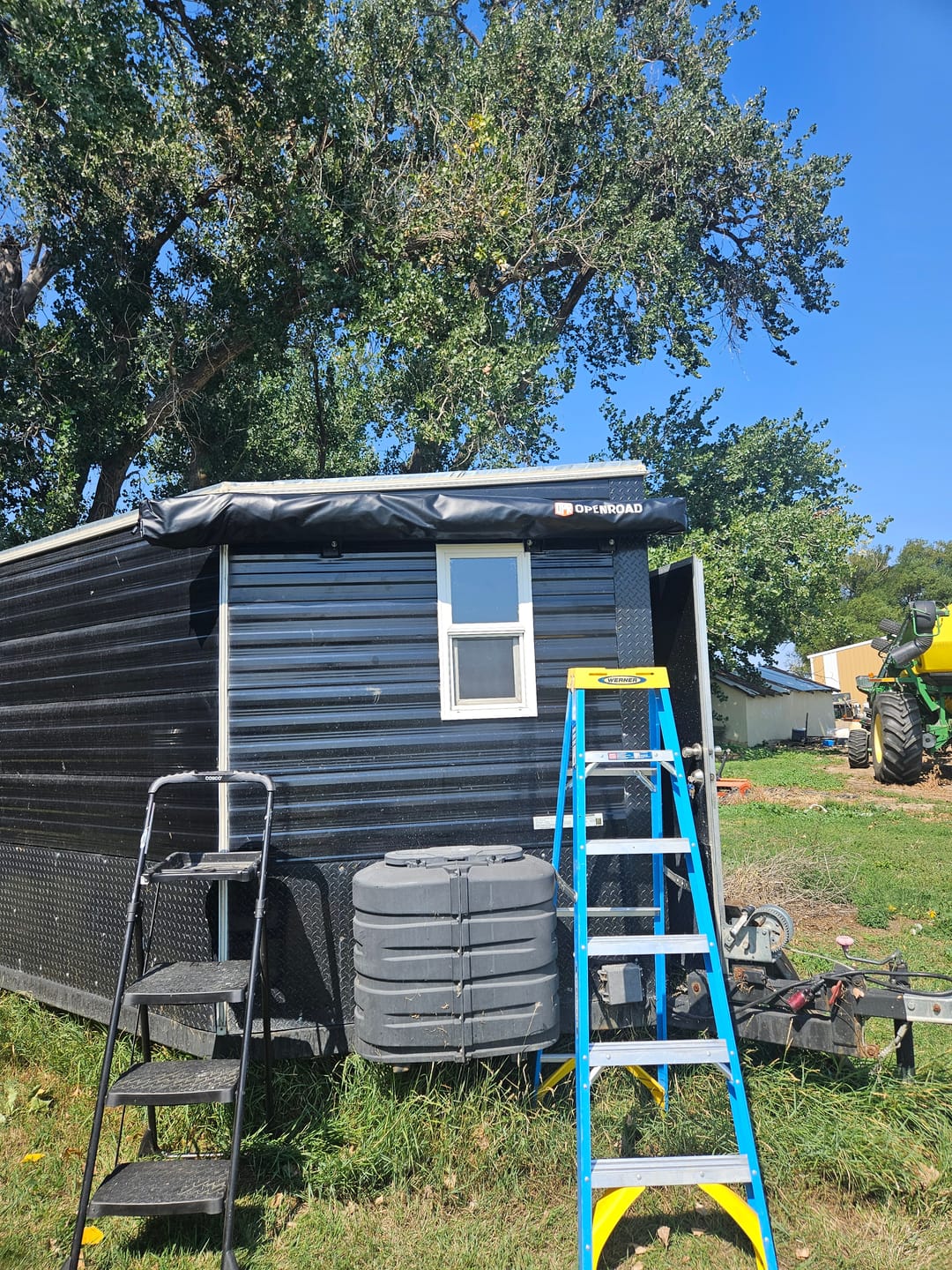 Customer photo review of OPENROAD 270 Free Standing Awning for Camping-Trail Series