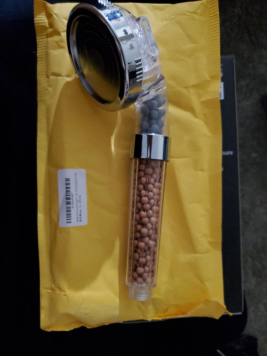 Customer photo review of AquaClear | Duschkopf mit Filter
