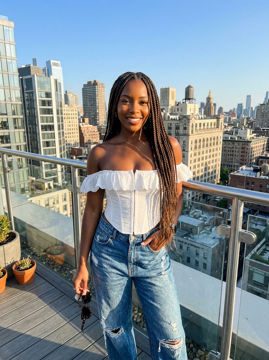 Customer photo review of Birdie Top