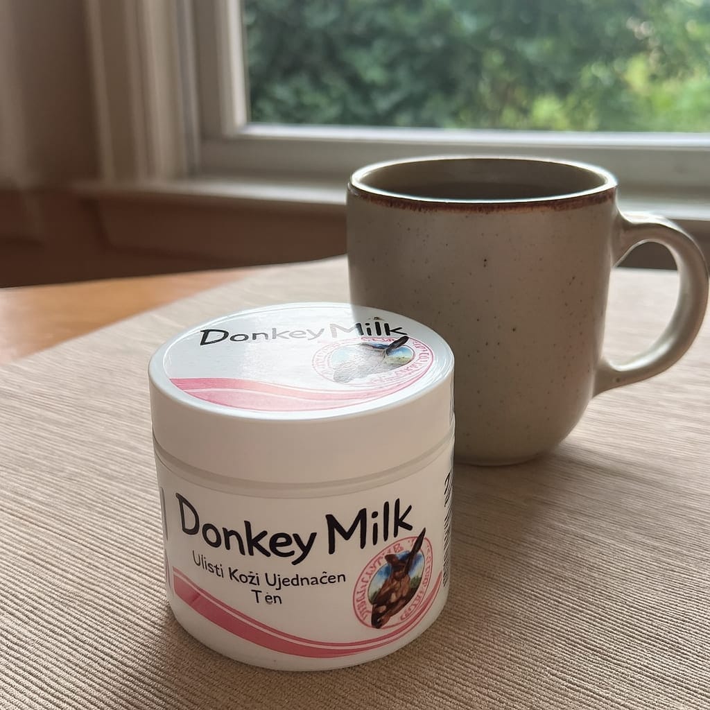Customer photo review of Krema od Magarećeg Mleka - Vrati Koži Ujednačen Ten