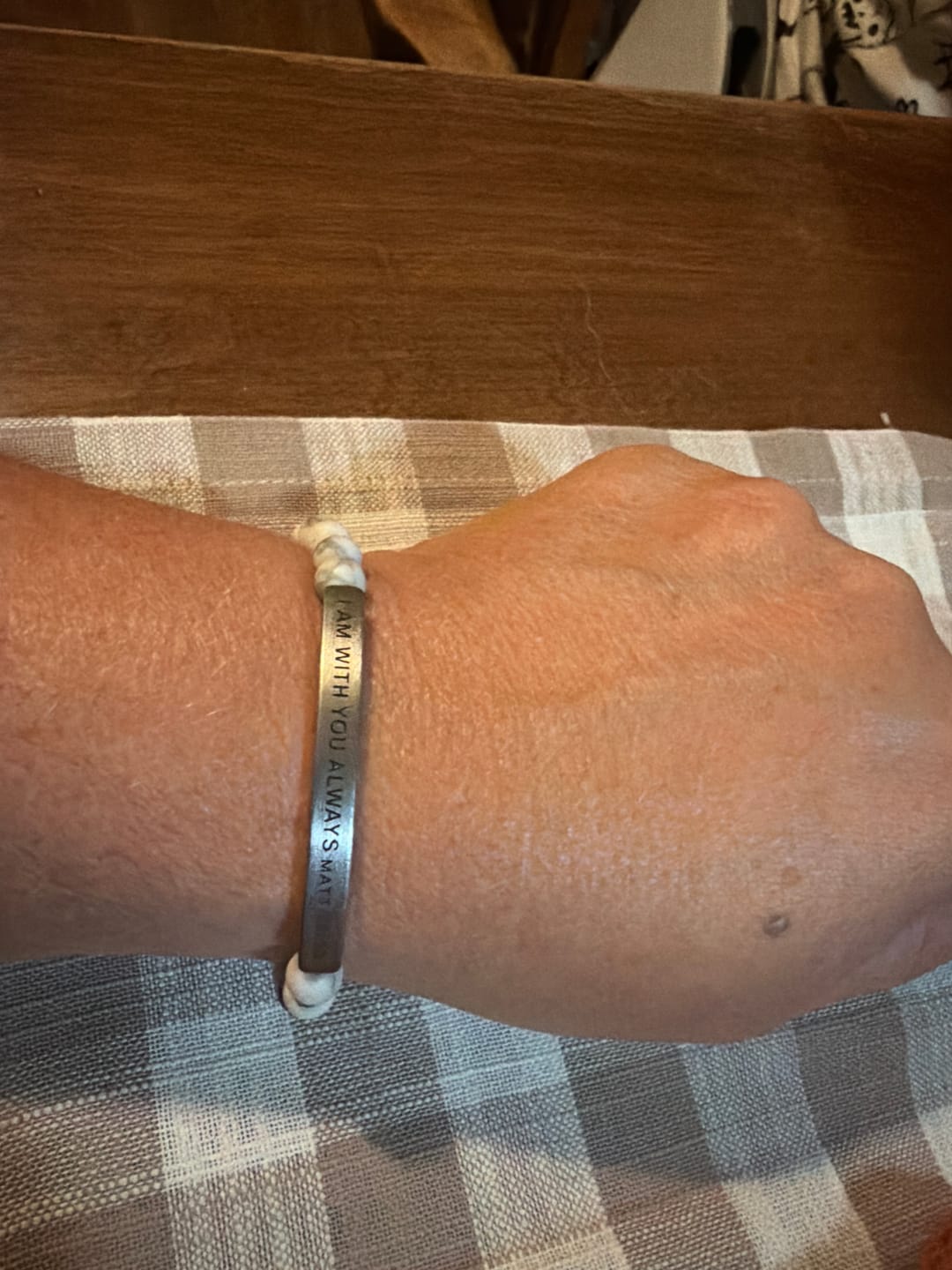 Customer photo review of I AM WITH YOU ALWAYS (POS)