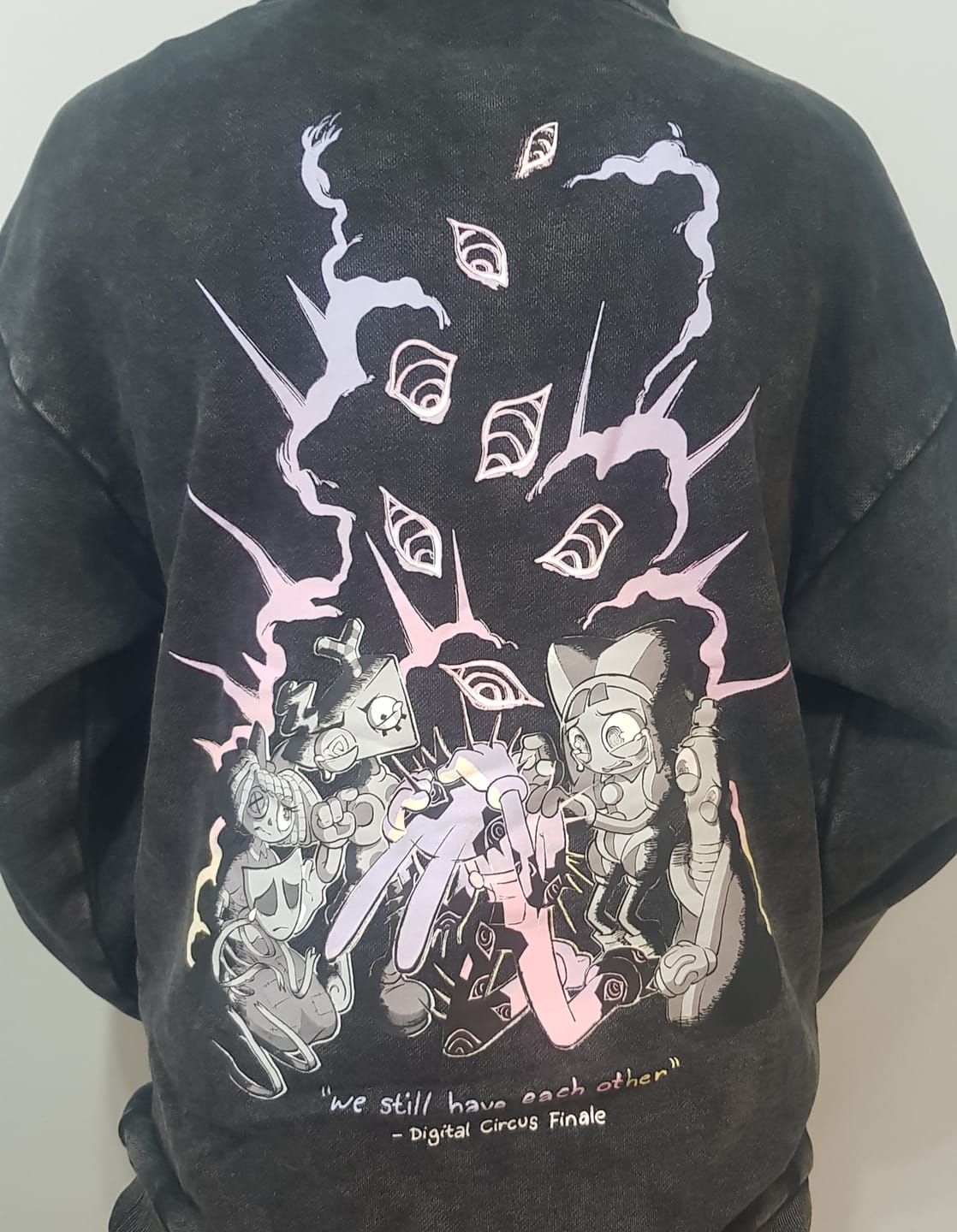 Customer photo review of Digital Circus Finale Hoodie