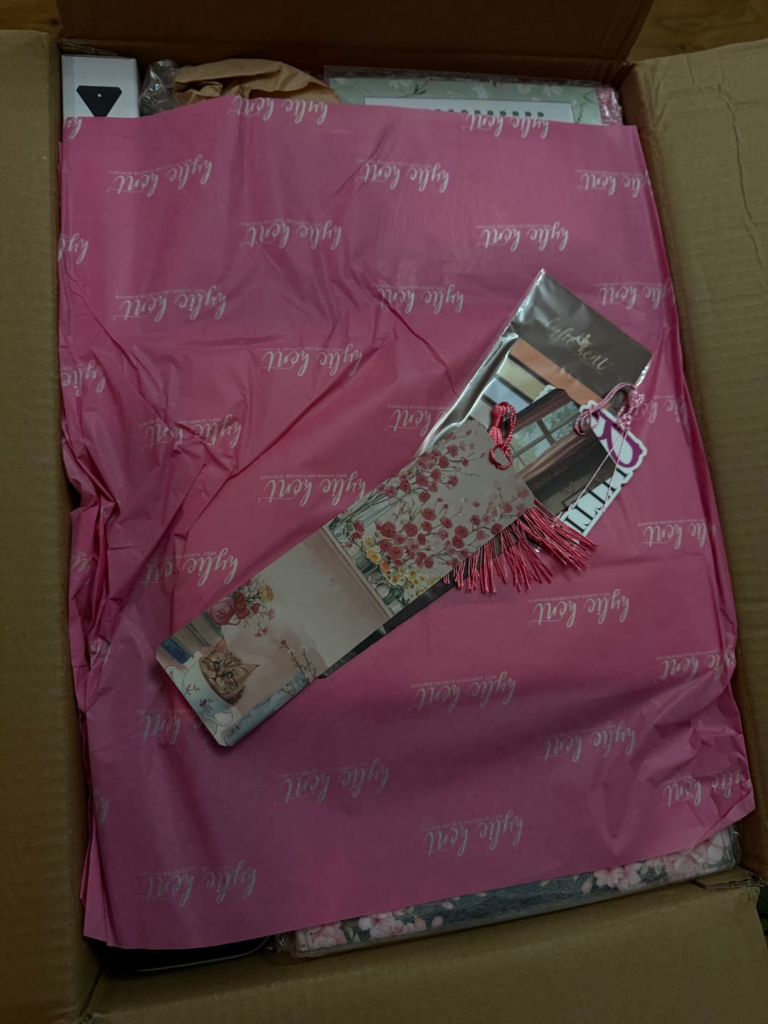Customer photo review of Large Blind Book Box