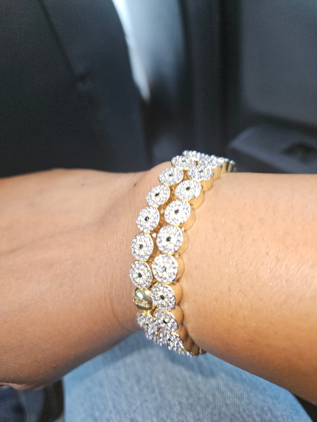 Customer photo review of Silver Protection Bracelet (Backorder)