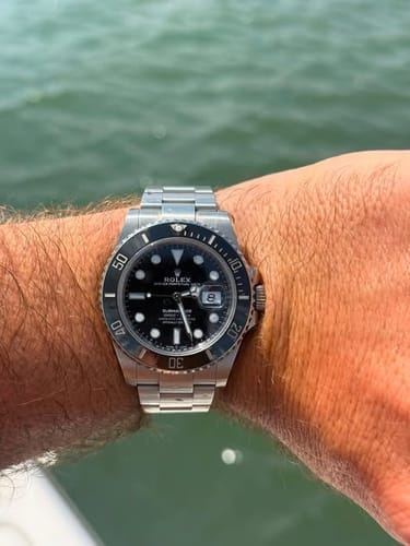 Customer photo review of Submariner Date 126610LN Watch 41mm Black Dial