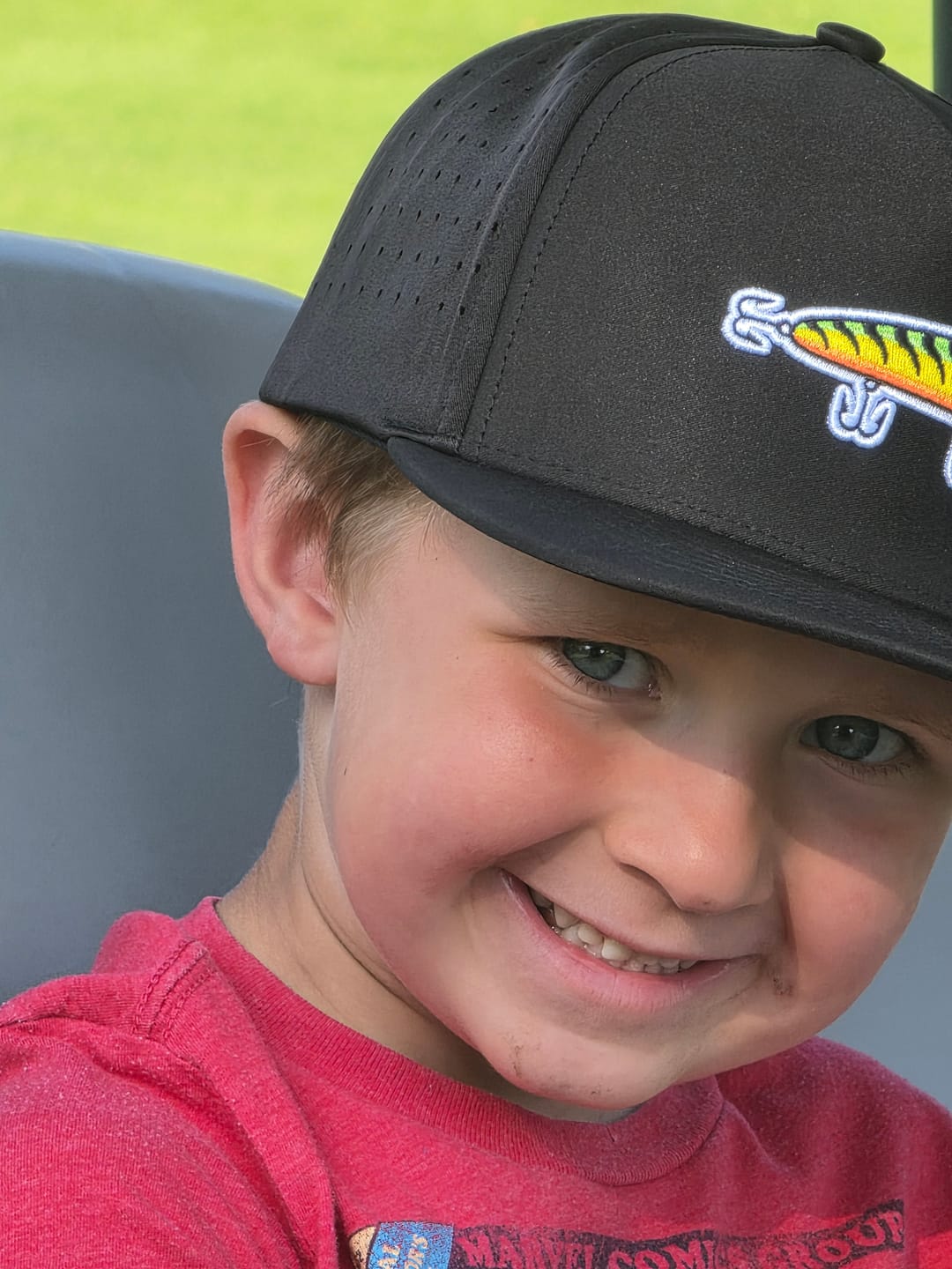 Customer photo review of Lured In Youth Hat
