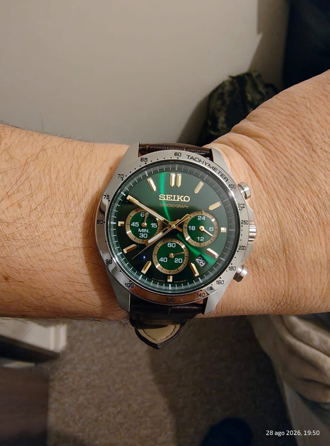 Customer photo review of Reloj Seiko Spirit SBTR017 Chronograph Quartz 42,2mm JDM