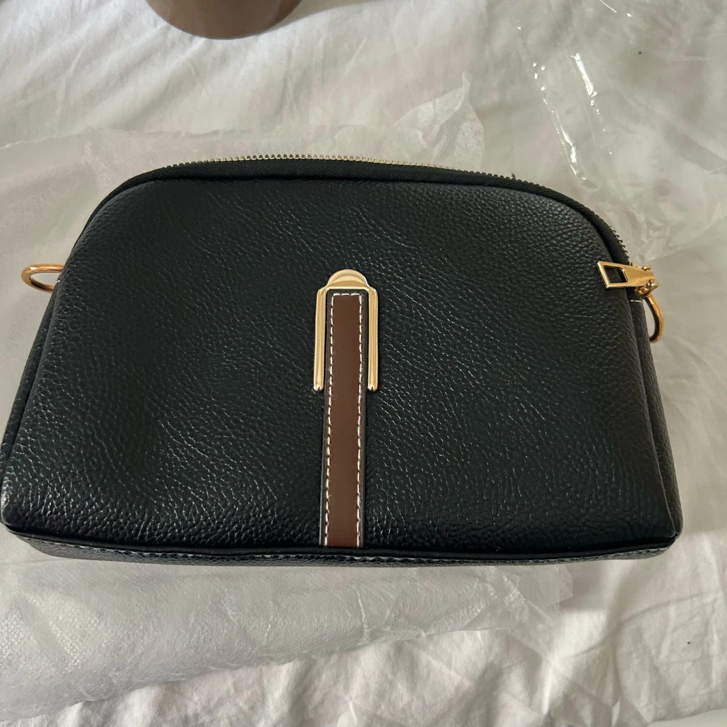 Customer photo review of Charlotte | Women's Leather Crossbody Bag