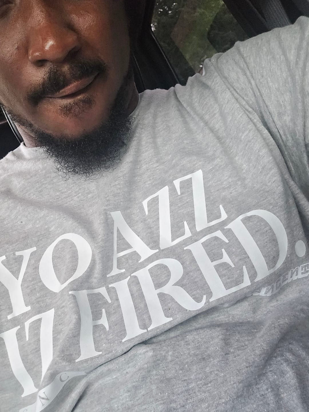 Customer photo review of FIRED TEE