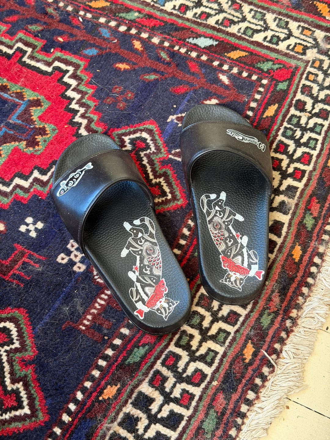 Customer photo review of Koi Cat Slides