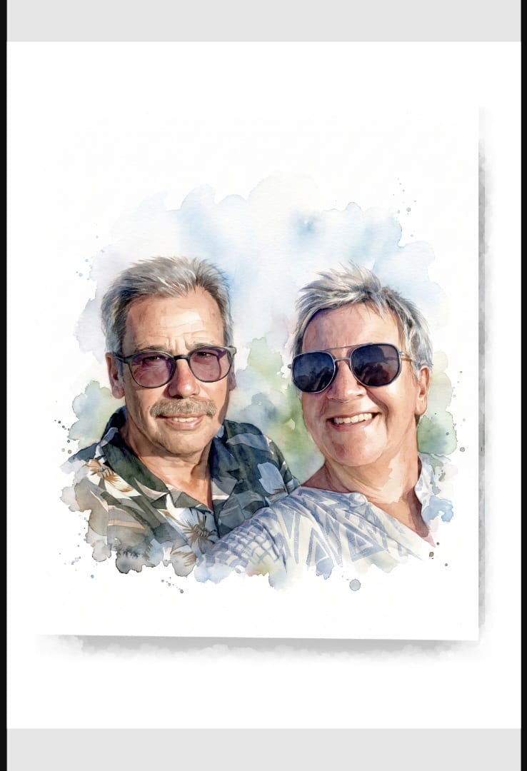 Customer photo review of 🎁 Digitales Kunstwerk per E-Mail