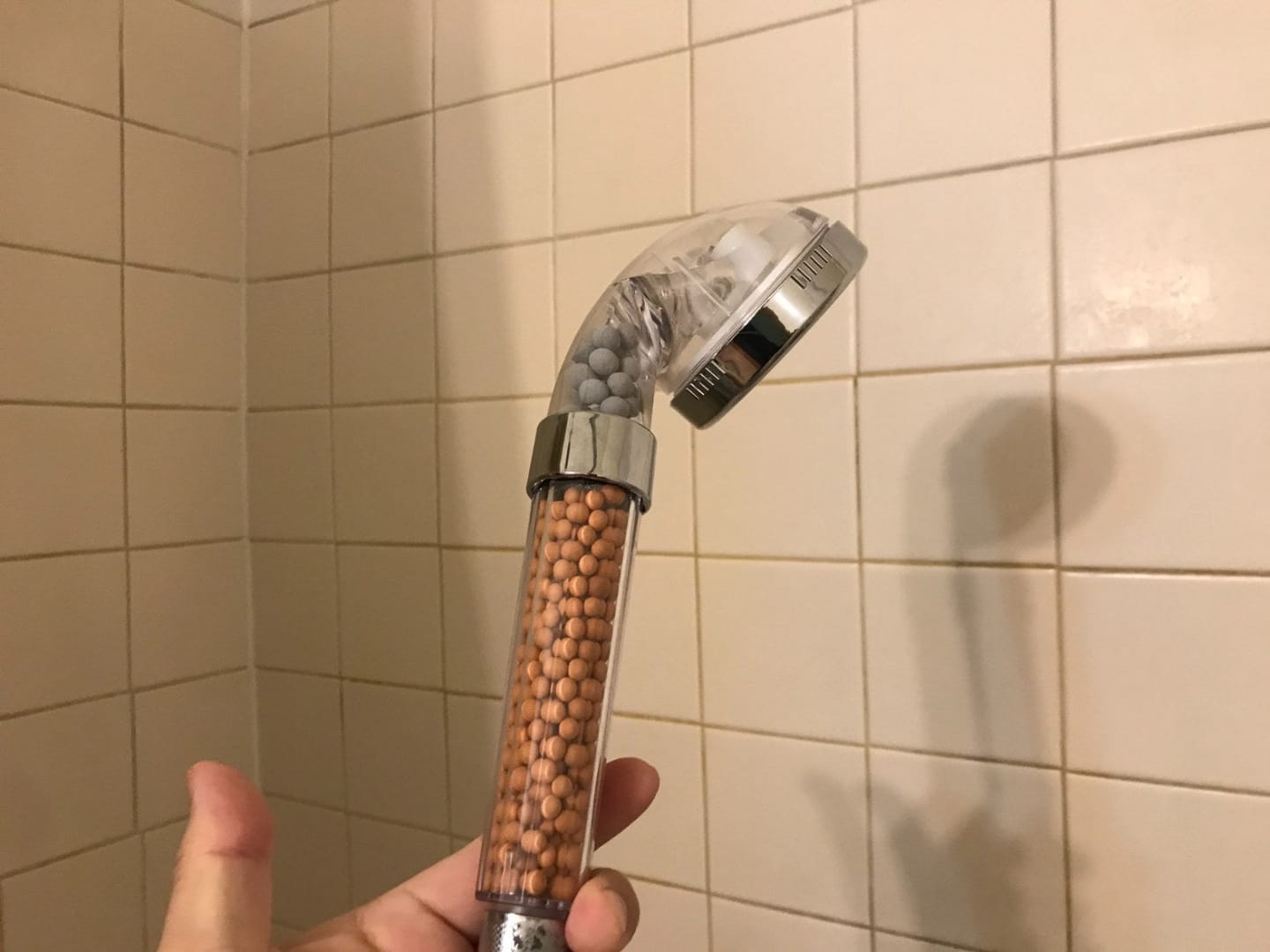 Customer photo review of AquaClear | Duschkopf mit Filter