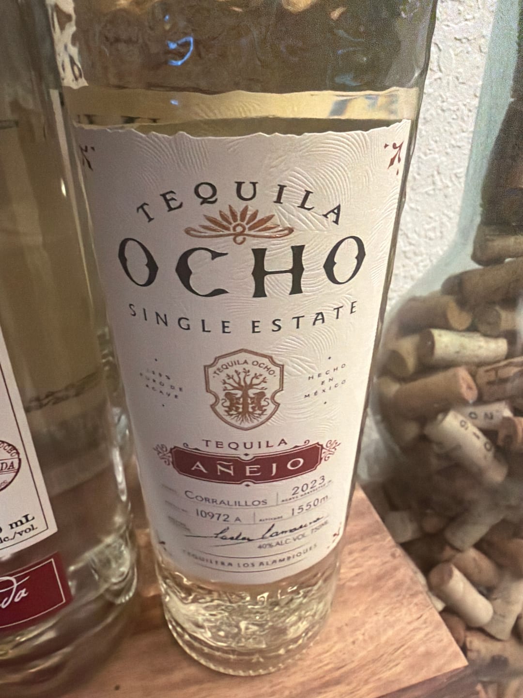 Customer photo review of Tequila Ocho Anejo