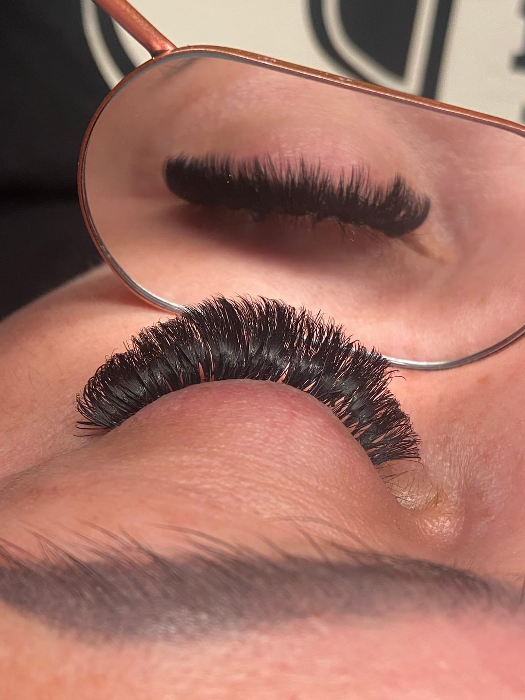 Customer photo review of VEYESINC Cashmere Lashes - 0.03MM