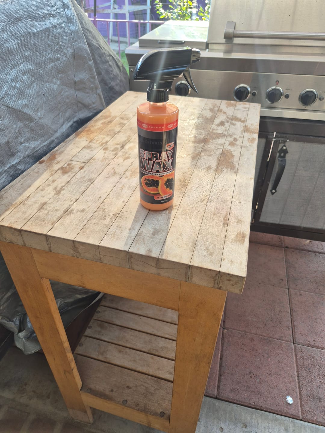 Customer photo review of SPRAY WAX