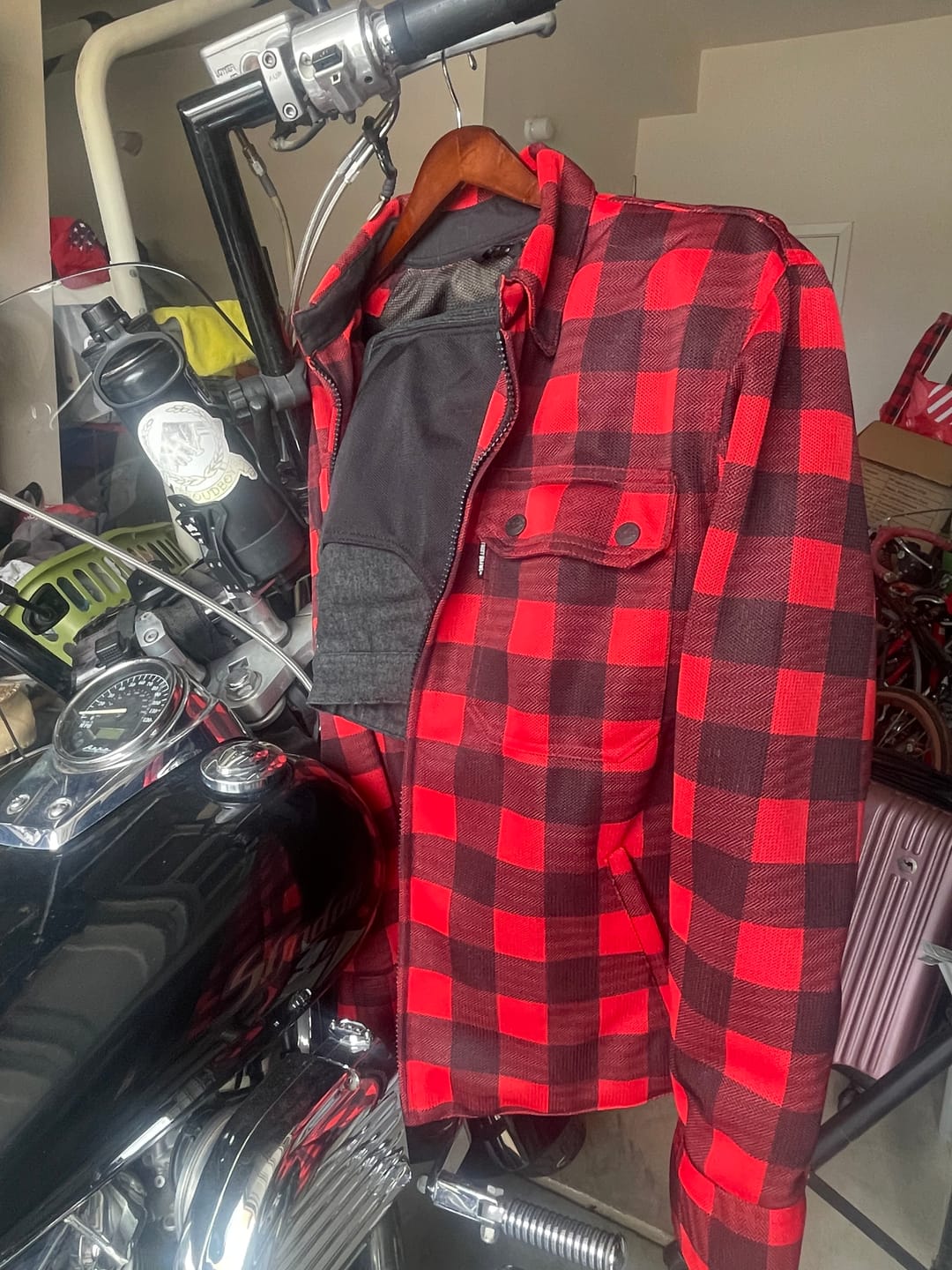 Customer photo review of FlexGuard® Air Mesh Armored Riding Shirt