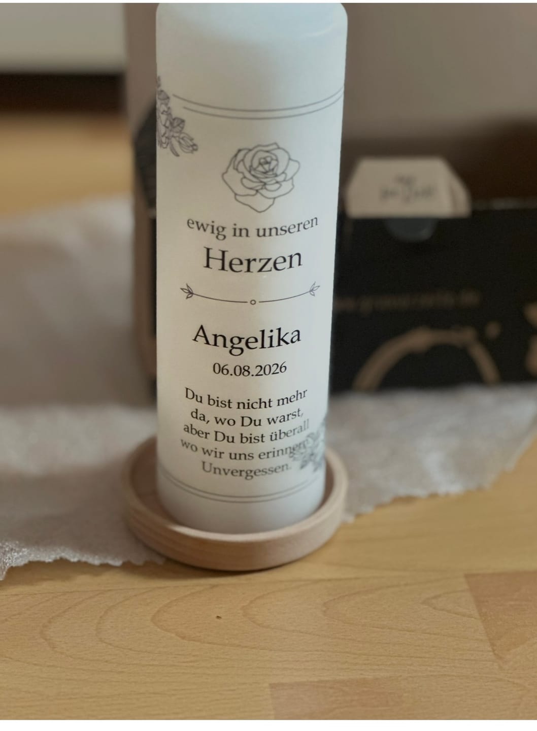 Customer photo review of Kerzenteller