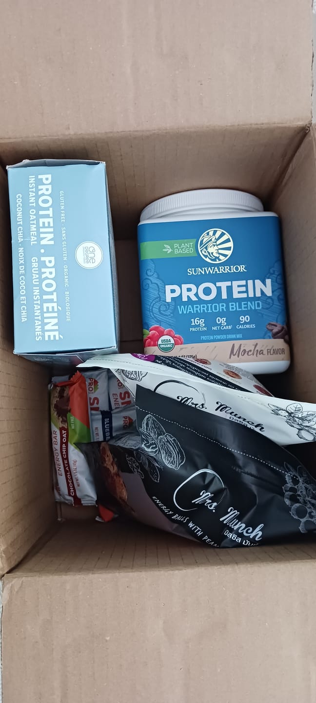Customer photo review of Sunwarrior Organic Warrior Blend - Mocha Flavor (375g) - Rescue