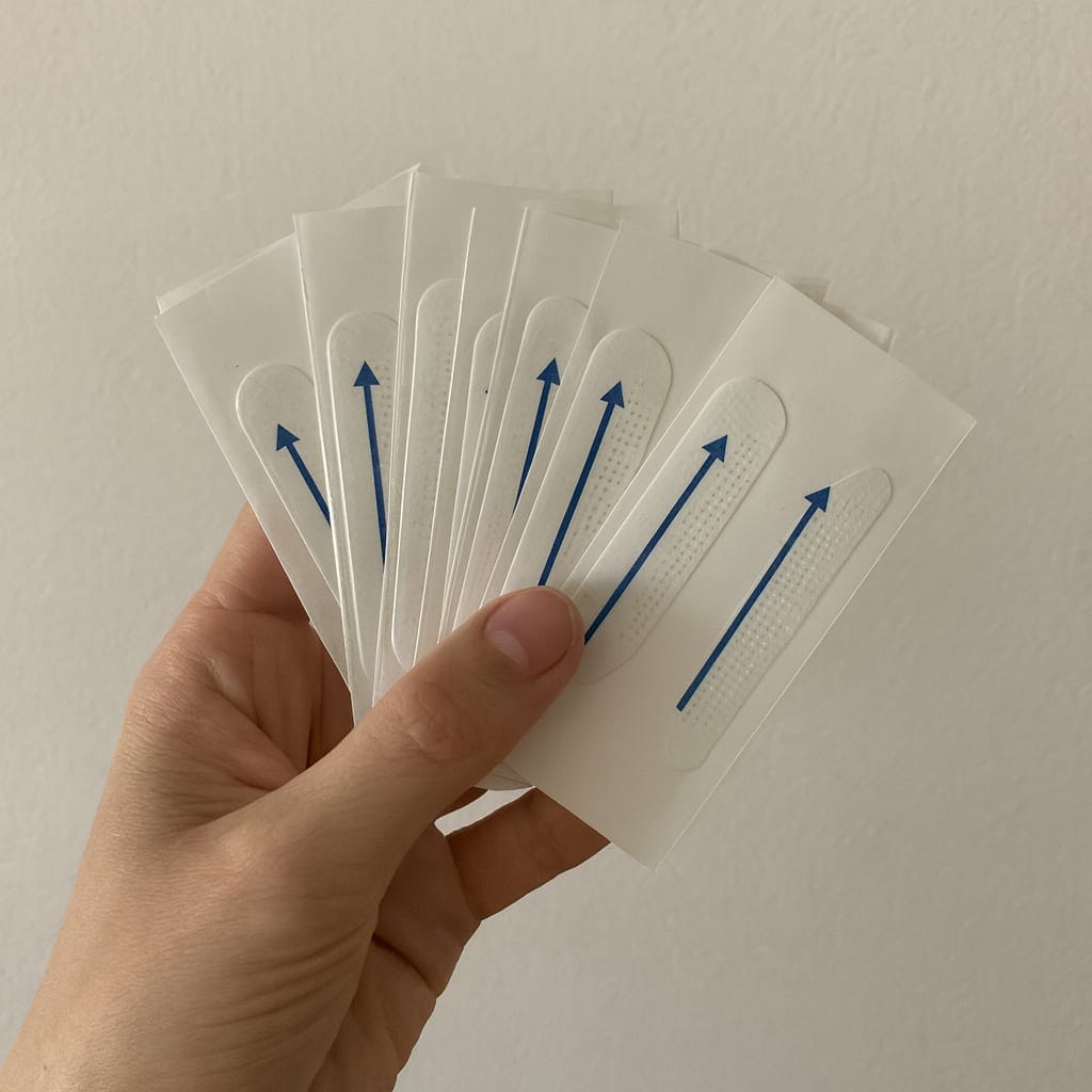 Customer photo review of Visage Lift nevidljive trakice za instant zatezanje lica 1+1 GRATIS