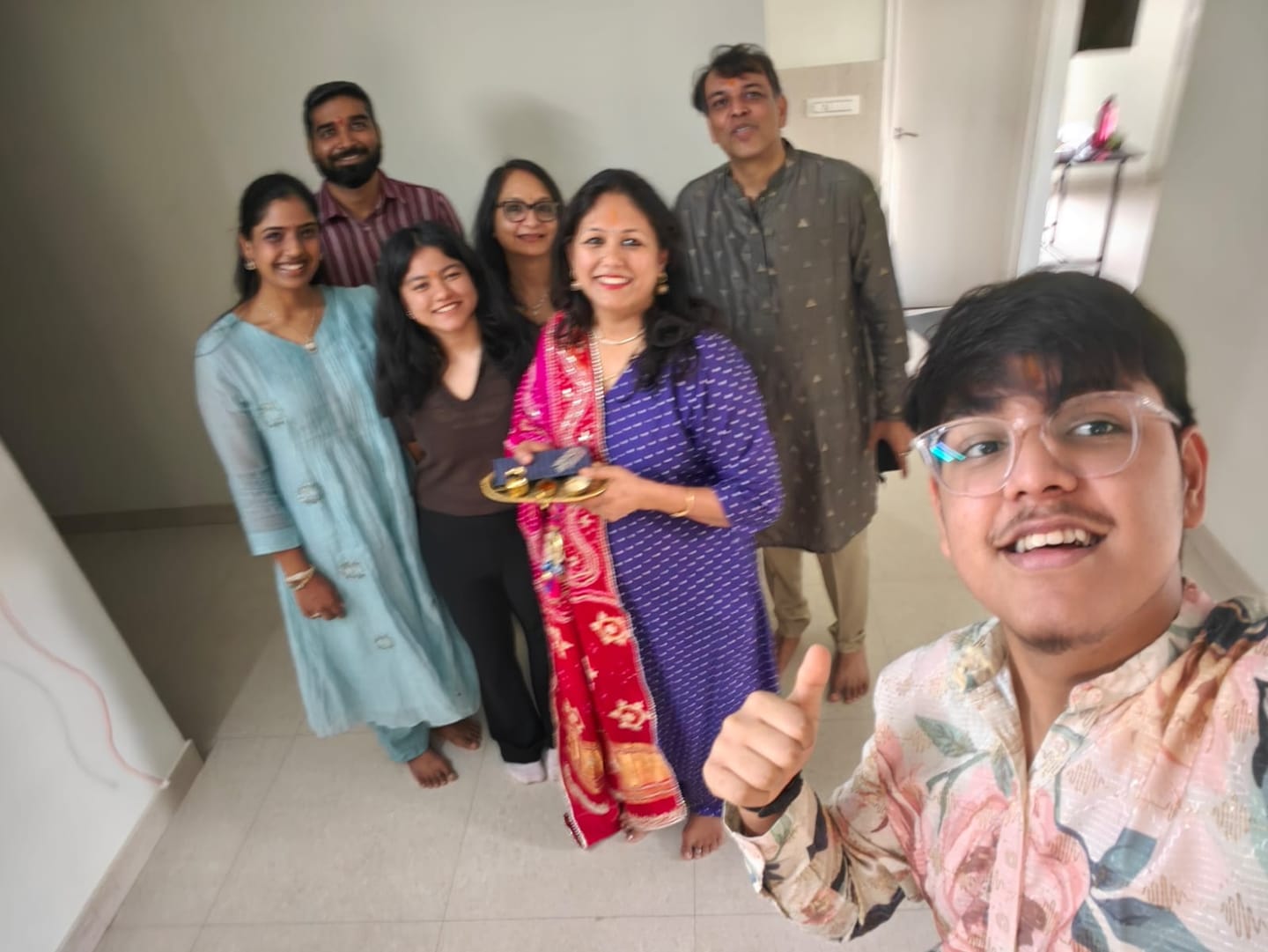 Customer photo review of anahira — kurta & pants