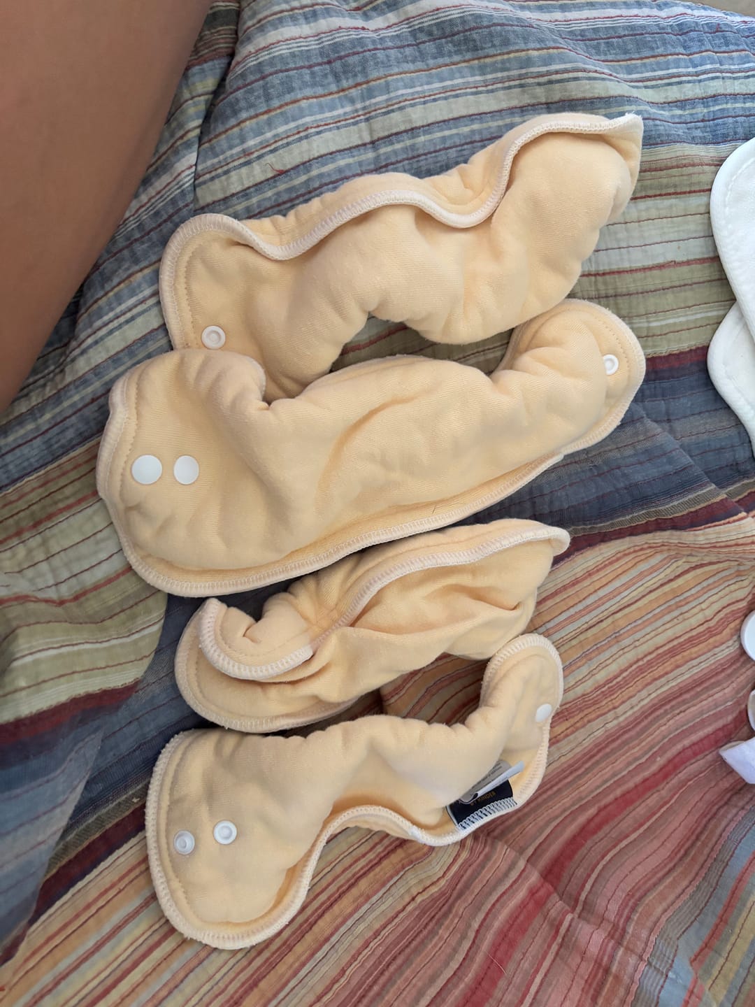 Customer photo review of Renew Premium Contoured 8-Layer Heavy Wetter Hemp Cotton Insert Set