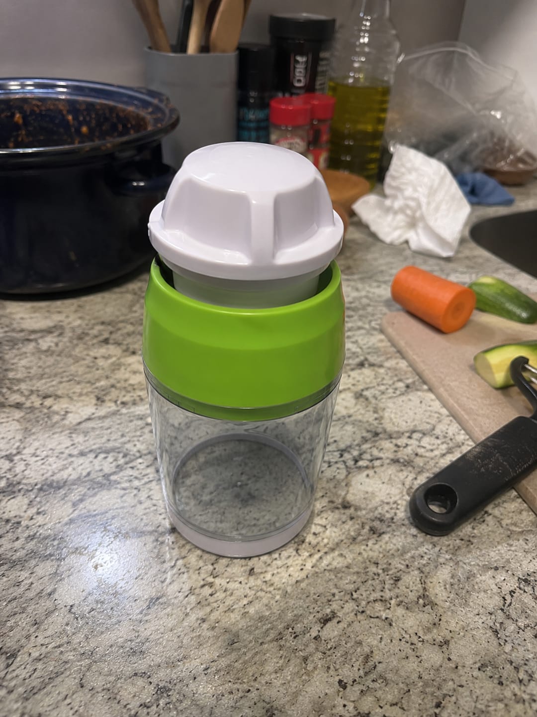Customer photo review of VeggieTwist™ – Spiral Vegetable Cutter