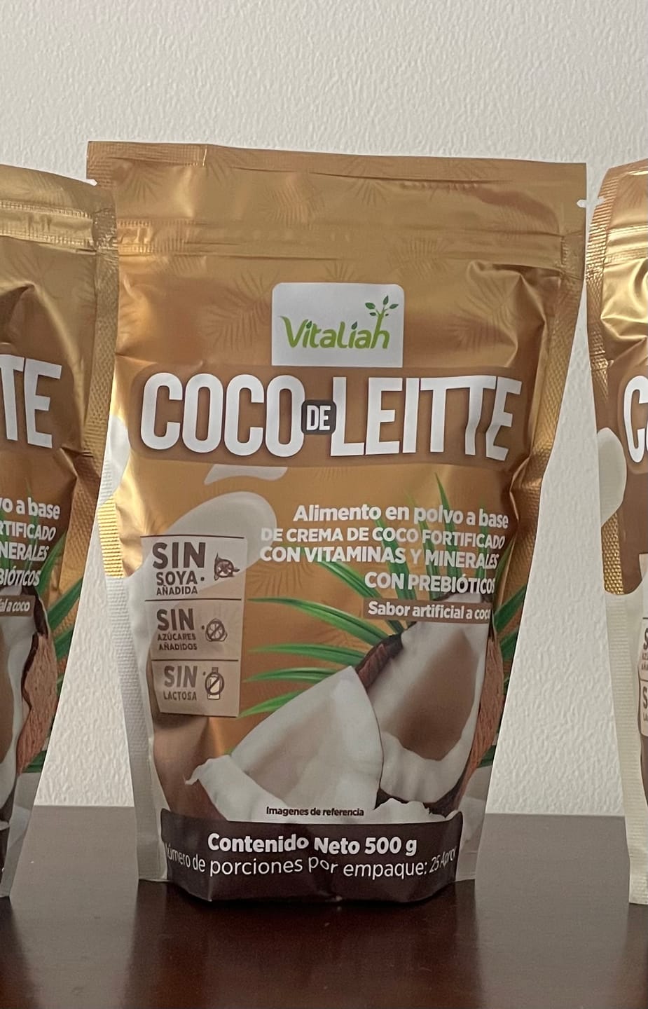 Customer photo review of Batido Coco de Leitte con Crema de Coco Doypack 500 g