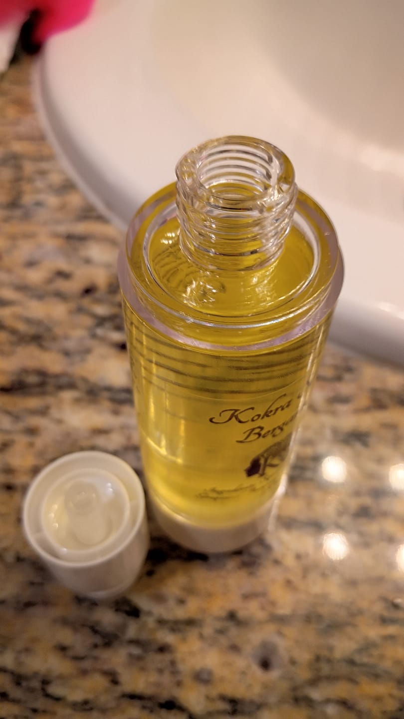 Customer photo review of Kokra Hair Serum 🔥