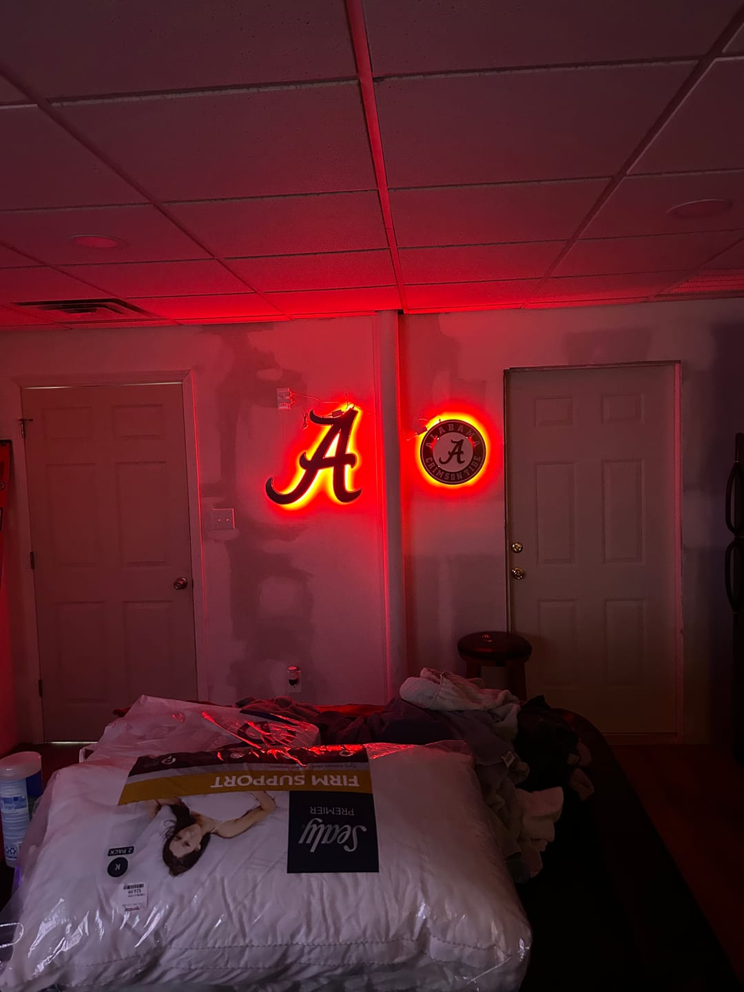 Customer photo review of Alabama Crimson Tide 3D Vintage Metal Wall Art