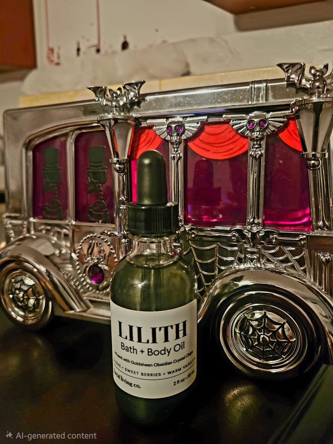 Customer photo review of LILITH Bath & Body Oil