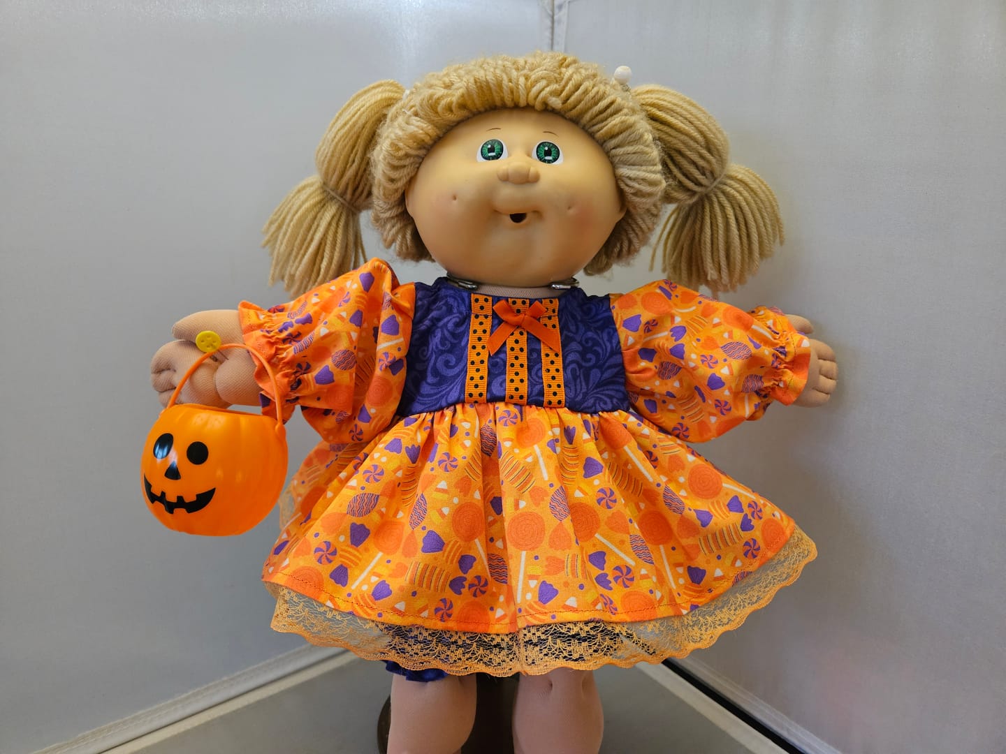 Customer photo review of Cartoon Halloween Candy Fabric