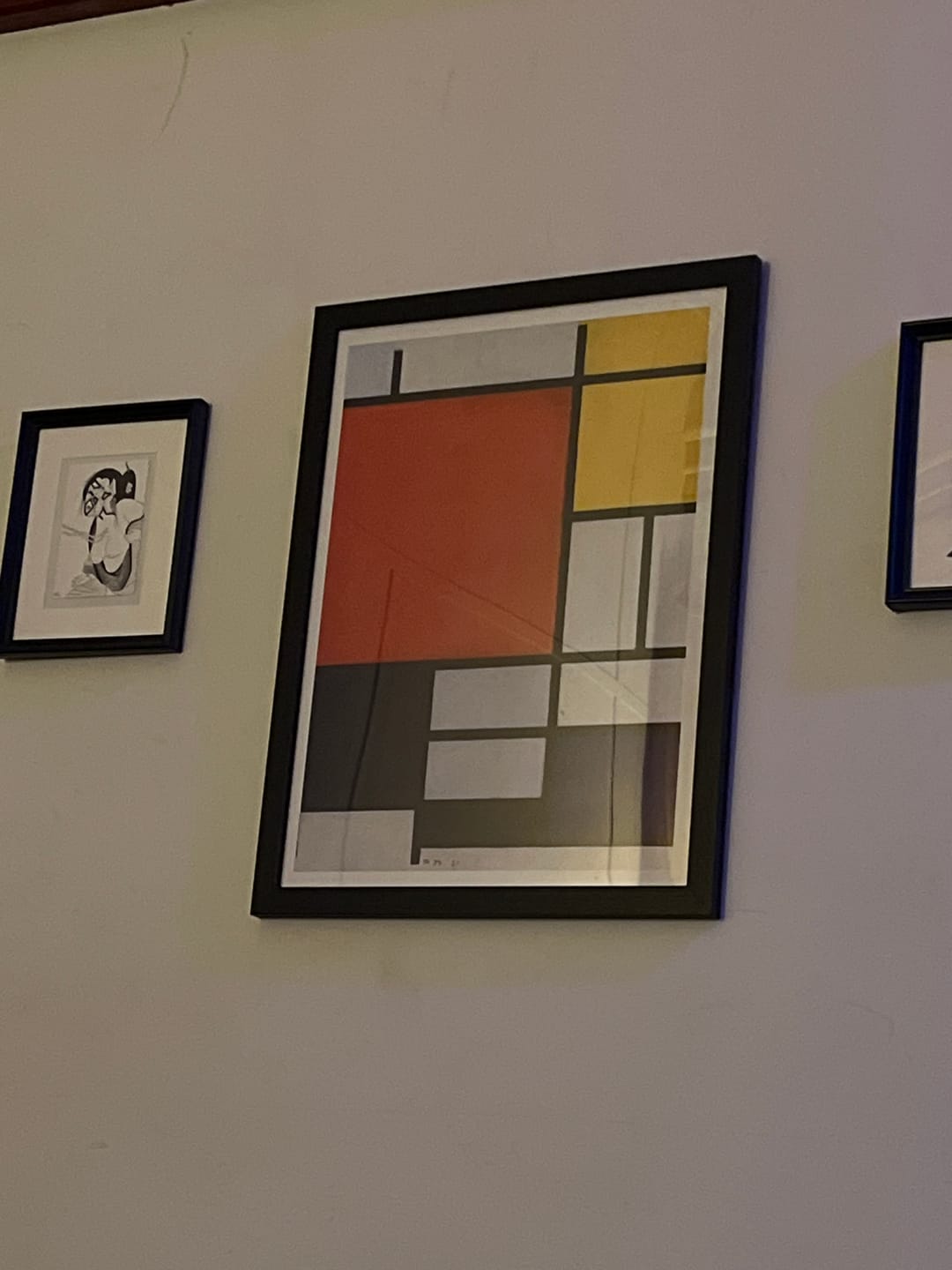 Customer photo review of Composition with Red, Yellow, Blue, and Black (1921) by Piet Mondrian