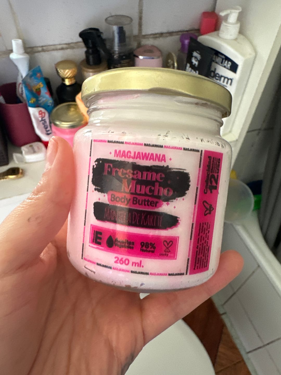 Customer photo review of Exfoliante Fresame Mucho