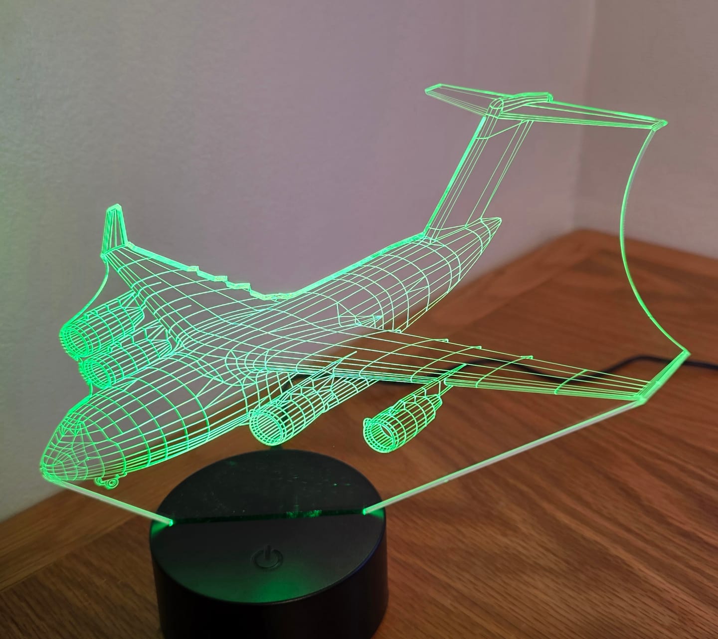 Customer photo review of C-17 Globemaster III 3D LED Lamp
