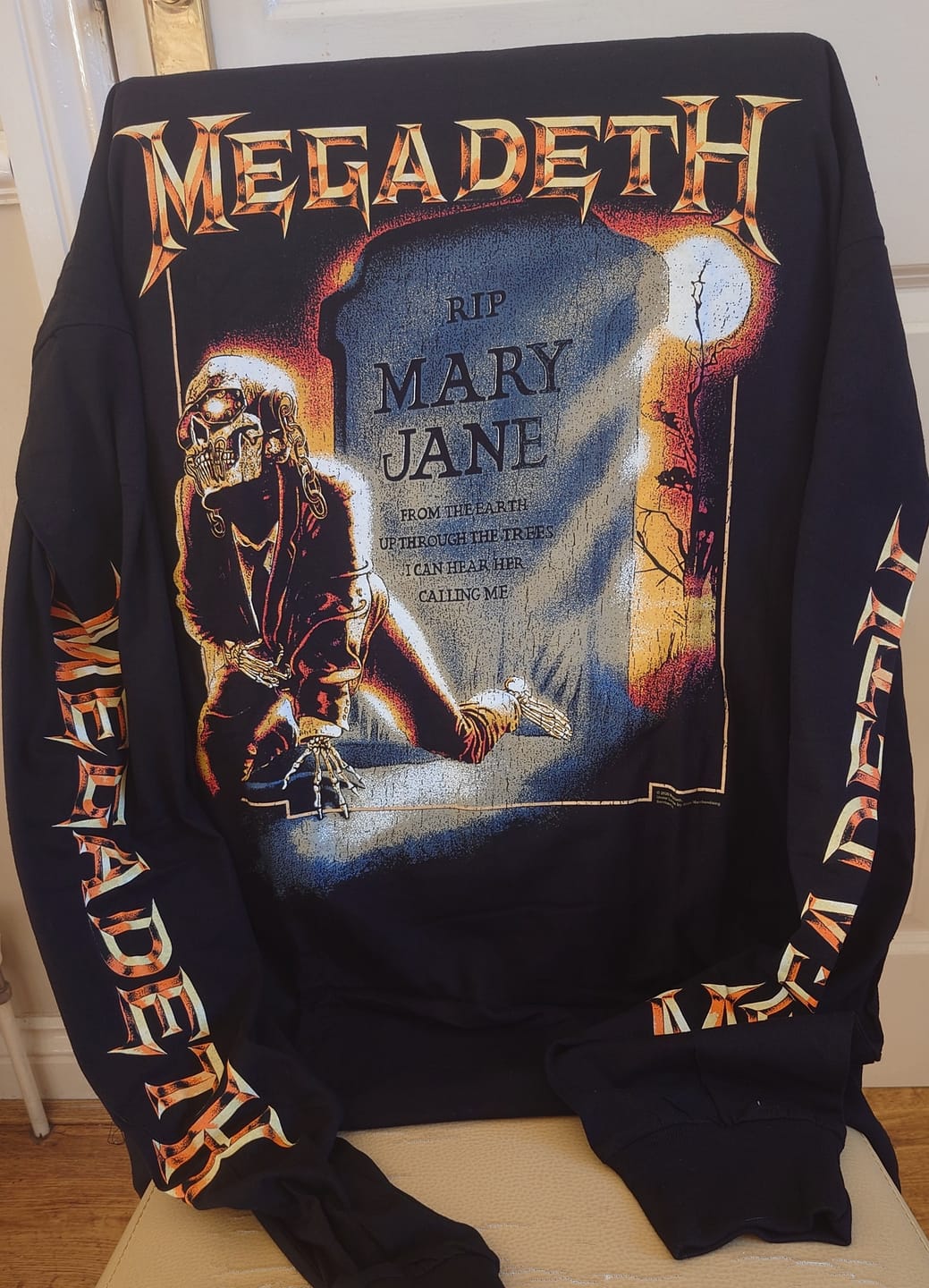 Customer photo review of Megadeth - Mary Jane - Longsleeve Shirt