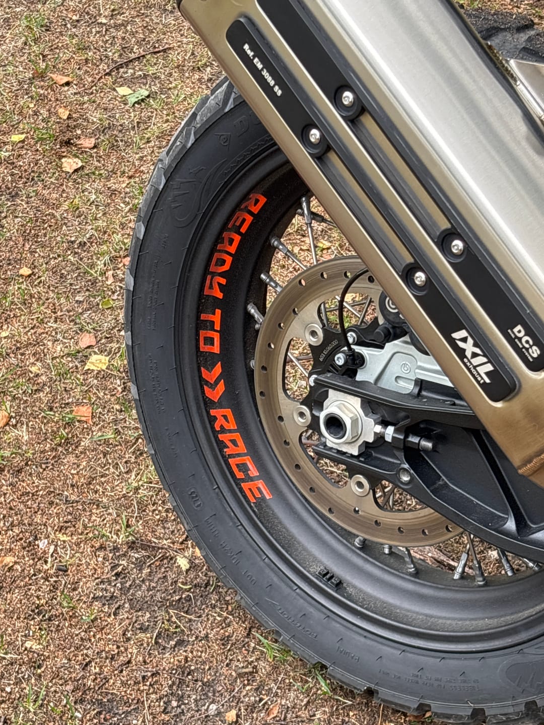 Customer photo review of KTM Decals - "Ready To Race"