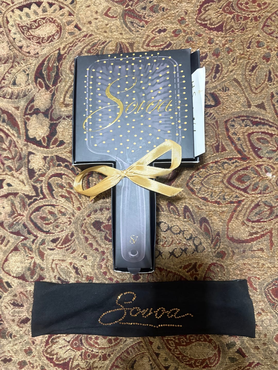 Customer photo review of Sovoa Beauty Routine: Edge Serum + Growth Oil
