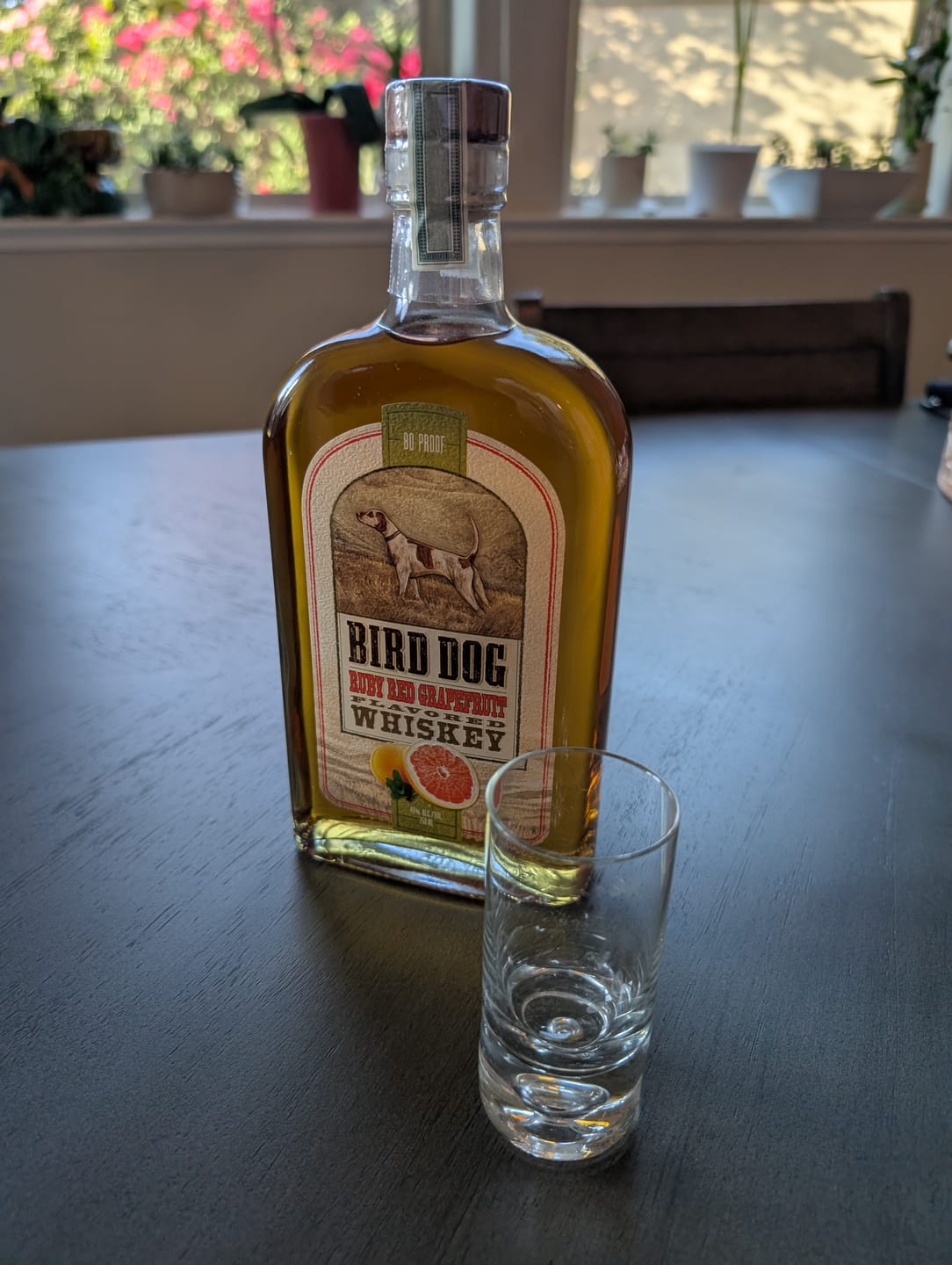 Customer photo review of Bird Dog Ruby Red Grapefruit Flavored Whiskey (750ml)
